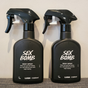 러쉬 보디 스프레이 섹스 밤 200ml 2개 세트 - (바디 스프레이) Lush Sex Bomb Body Spay