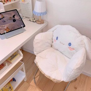 산리오 등쿠션 등받이 의자 쿠션 사무용 사무실등받침