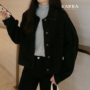 KARRA (77까지)데일리블랙데님자켓_A4S0068