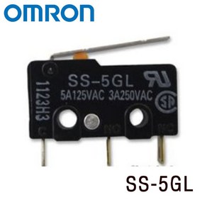 OMRON 소형 마이크로스위치 SS-5GL KC인증 HJ-05871, 1개