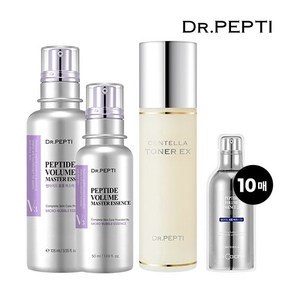 닥터펩티 볼륨마스터에센스 105ml+50ml+센텔라토너EX+파우치10매, 1개