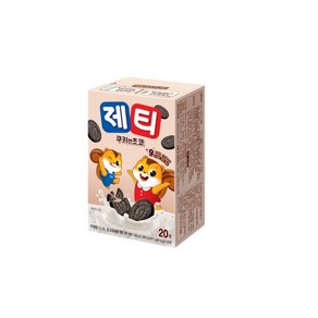 제티 쿠키앤초코맛, 17g, 20개입, 1개