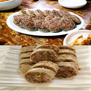 막창순대 1kg 암뽕순대 돼지 대창순대 전통 피순대 옛날순대 돼지암뽕 왕순대 선지순대 막창피순대 옛날 토종순대, 막창왕순대 1kg, 1개