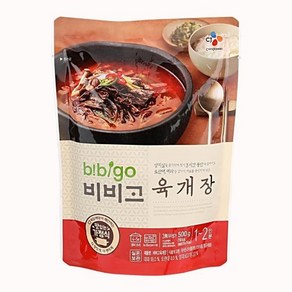 비비고 즉석국 즉석탕 백설 육개장 500G, 1개