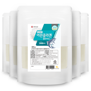 초저분자 어린 콜라겐 펩타이드 300g HACCP 인증제품, 5개