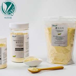 국산/수입 콩100% 콩비지차 200g 500g 1kg 비지차 비지가루 우솔식품(구 웰빙두부) NONGMO, 1개