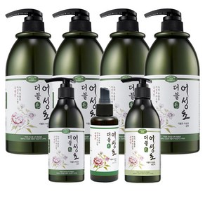 더블모 어성초샴푸 1000ml x 4 + 미스트 모발팩 샴푸300ml 중 1개 한방 두피 대용량, 더블모 어성초 샴푸 1000ml x 4개, [ED3]샴푸 300ml