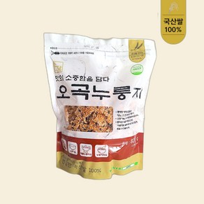 소담푸드 국내산쌀로 만든 오곡누룽지, 820g, 2개