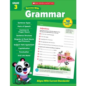 (영문도서) Scholastic Success with Grammar Grade 3 Paperback