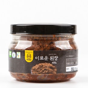 [백이동골] 국산 재래식 된장 국산콩 재래식된장, 400g, 1개