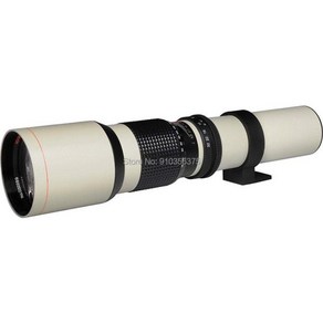 정시출고 JINTU 캐논 EF EOS DSLR 카메라용 망원 미러 렌즈 마운트 500mm f8.0, 1개, 01 캐논