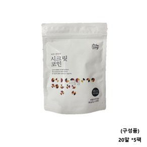 키친스토리 빅마마 이혜정 아주 편안한 시크릿코인 20알 80g, 5개