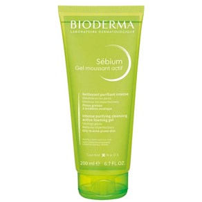 BIODERMA 프랑스 정품 바이오더마 세비엄 액티브 포밍 젤 200ml, 1개