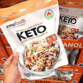 이노푸드 키토 그래놀라 씨리얼 600g Keto Ganola, 1개