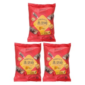 ﻿[노브랜드] 카라멜앤비스킷 초코바 240g (무료배송), 3개