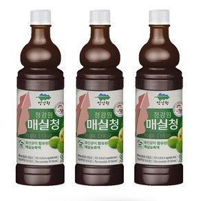 청강원 매실청 매실엑기스 X 3병, 3개, 900ml