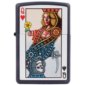 ZIPPO 지포라이터 48723 QUEEN 오일포함