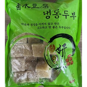 냉동두부 언두부 루수이두부 국내생산, 1개, 500g