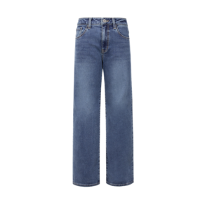 LADY BRUSHED JEANS_WIDE_MBL RO4D01C3