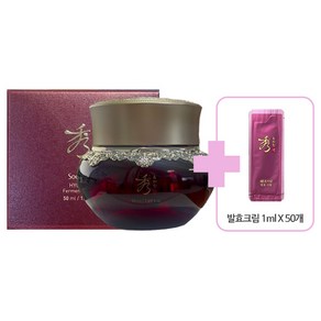 수려한 효비담 발효 크림 50ml / 발효 크림 50ml 추가, 1개