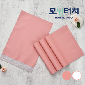 모닝터치 HDPE 택배봉투 캔디핑크(인디핑크), 1개, 20/30(+4) 100매