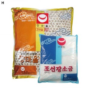 장마을 된장만들기 세트 알메주5kg+장소금2kg, 1개