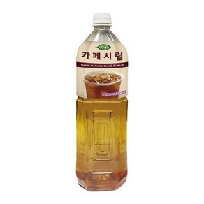 자연생각 카페시럽 1.5L, 1개