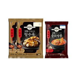 맛있는 바삭쫄깃한 탕수육 450g x2 + 중화짬뽕 652g, 1