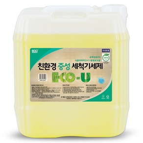 친환경 중성 식기세척기세제 18.75L 1종 원료 사용, 1개