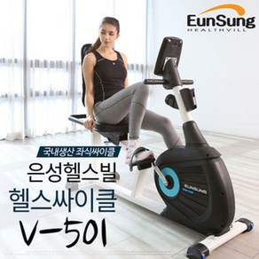 (은성) V-501 / 실내자전거 / 좌식싸이클 (직접설치), 단일옵션, 상세 설명 참조