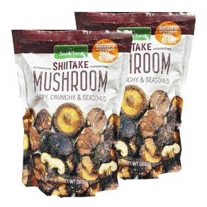 SNAK YARD 크런치 야채칩 표고버섯 칩 300g SHIITAKE MUSHROOM CHIPS, 2개