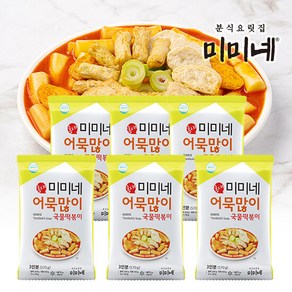 미미네 어묵많이 국물떡볶이, 570g, 6개