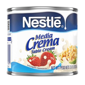 Nestle Media Cema Table Ceam 네슬레 미디어 크레마 테이블 크림 7.6oz(225mL) 5팩, 225ml, 5개