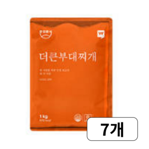 외갓집 송탄 서정리 부대찌개 1kg 7개