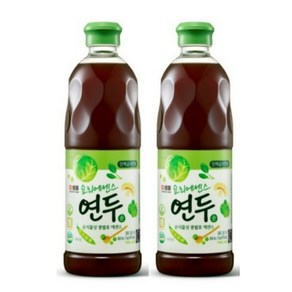 샘표 최신제조 대용량 업소용 연두순 860ml 501 6ml간장증정, 2개