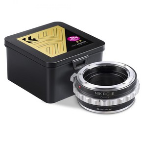 KnF NIK(G)-E 렌즈 어댑터 니콘 G/Ai 렌즈 - 소니 E 바디 (뒤캡옵션) Nikon F(G) Lens to Sony E adapte (E cap option), NIK (G)-NEX 어댑터, 1개