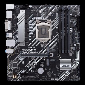 LGA 1200 CPU i5 마더보드 ASUS 프라임 B460M-A 인텔 칩셋 4 × DDR4 2933 MHZ 128GB PCI-E 3.0 2, 한개옵션0