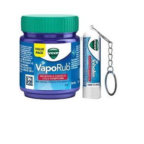 Vicks Combo Pack of Vaporub (25ml) & Inhaler (0.5ml)