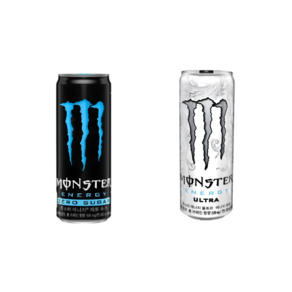 몬스터 에너지드링크 울트라흰 제로슈거검파 355ml 총24캔반반 박스안심포장 몬스터캔