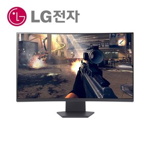 LG전자 울트라기어 32인치 게이밍 커브드모니터 32GS60QC, 80cm