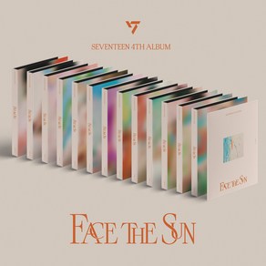 세븐틴 (Seventeen) - Face The Sun (Caat Ve. 세븐틴 정규 4집 캐럿버전. 커버 랜덤. 여러개 구매시에도 버전구분 불가합니다.)