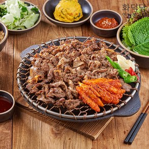 화덕담 2가지맛 연탄 불고기 완조리 간장맛 + 고추장맛 총2개