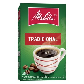 Melitta Coffee 500g - Tadicional Bazilian 16 ounce (pack of 2) 멜리타 커피 500g - 브라질 전통 커피 16온스(2팩), 2개