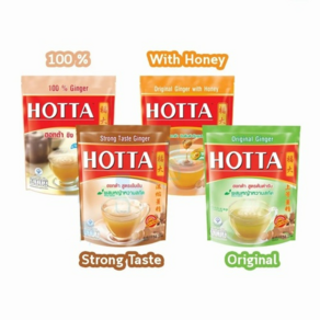 핫타 HOTTA 태국 생강차 호타 4종, 03.HOTTA 100% 생강 7g x 10포, 1개, 14개입