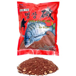 감성돔 전용 집어제 명장 순수 천연 100% 원투력 집어력 극대화, 1개