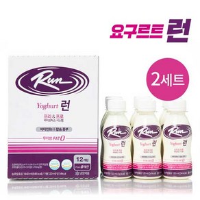 [신앙촌] 프리앤프로바이오틱 요구르트 런, 120ml, 24개