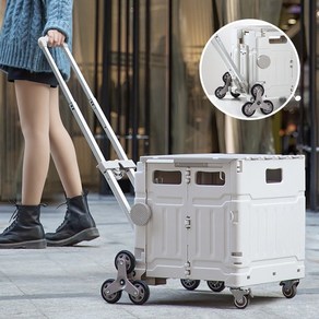 약 75L 특대형 캠프타임 접이식 카트 폴딩 쇼핑 장바구니 8W-62 4colos, 8W 핸드카트, 민트(8W-62), 상세 설명 참조, 1개