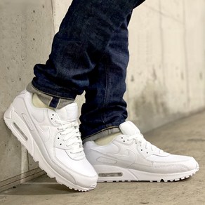 나이키 AIRMAX90 아이코닉 올화이트 운동화 PG5463-100