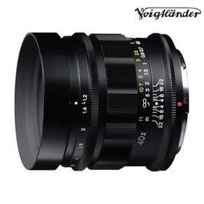 보이그랜더 NOKTON 40mm F1.2 ASP 니콘Z-마운트 + 구매시 슈나이더 필터 58 증정 / 컴온탑