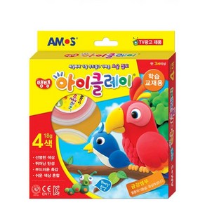 아모스]아이클레이4색18g, 아이클레이4색18g, 1개